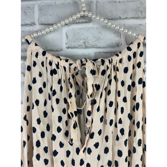 KATE SPADE Viscose POLKA DOT Print Take a Walk on the Wild Side HALTER Dress Siz - Picture 6 of 8